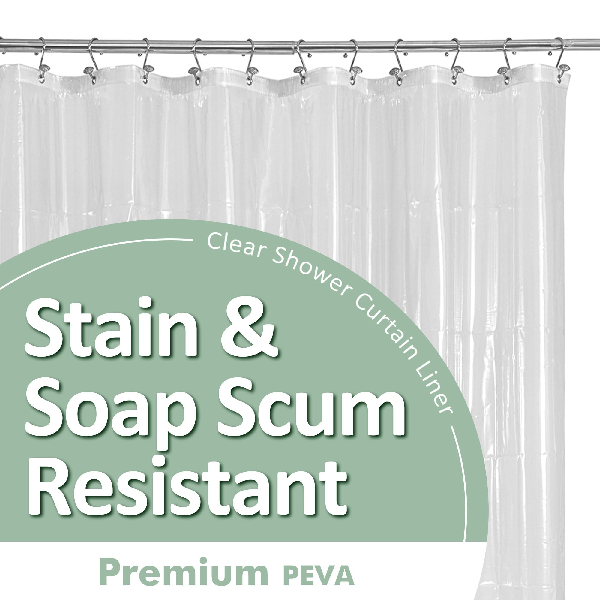 Barossa Design Plastic Shower Liner