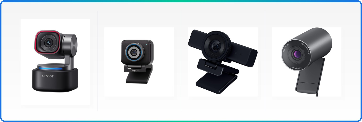 Best Webcams for Streaming: 4K Quality, Low-Light, AI