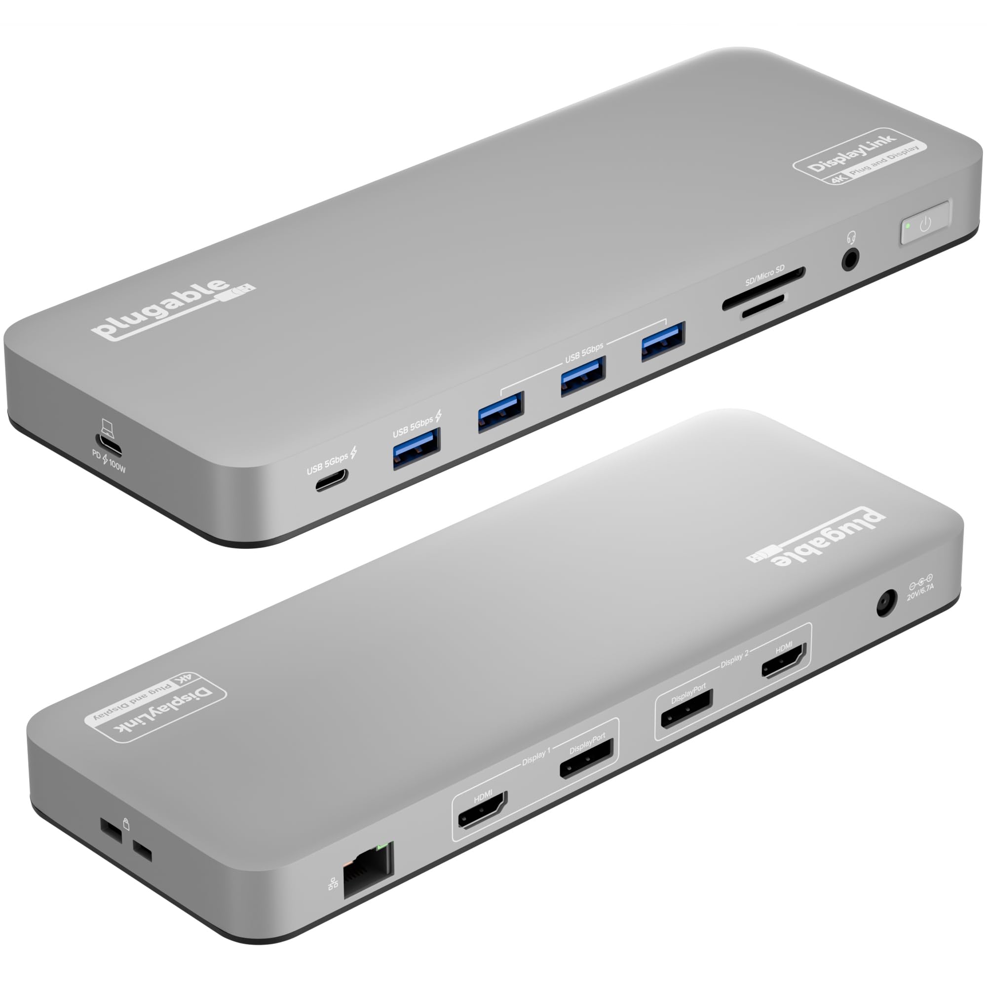 Plugable USB C Laptop